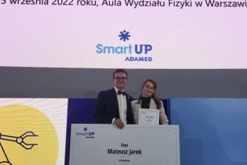 Mateusz Jarek stypendystą programu ADAMED SmartUP