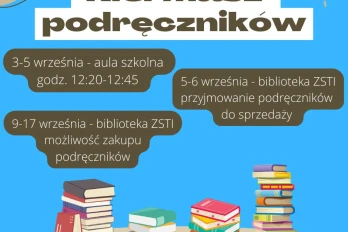 Kiermasz używanych podręczników szkolnych