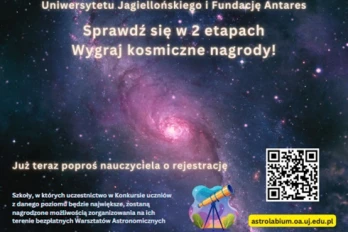 Zaproszenie do udziału w konkursie astronomicznym 