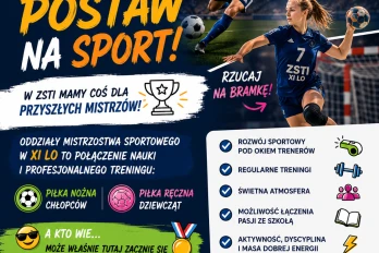 Oddziały mistrzostwa sportowego w XI LOS - piłka ręczna dziewcząt i piłka nożna chłopców z elementami futsalu