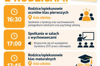 Zebranie z rodzicami - 17 września
